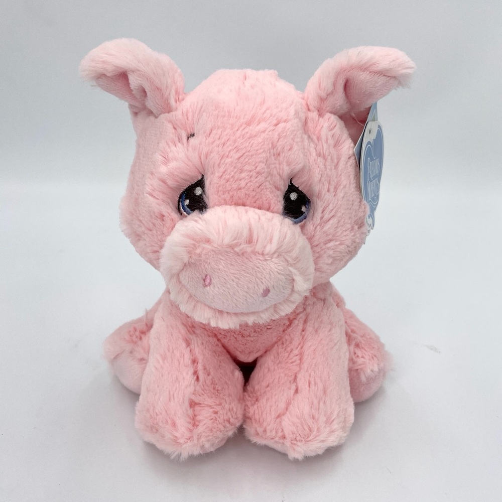 Aurora Precious Moments Pink Piggy Easter Plush